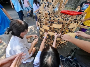 2024雞籠中元祭遊行道具工廠親子DIY活動:LINE_ALBUM_20240809老鷹嘉年華道具DIY_240809_20