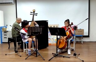 1140510 東信校慶暨多元活動園遊會【國樂團暖場+森巴鼓開幕式表演+頒獎典禮+國小各學年及幼兒園各班表演+母親節感恩音樂會及素養議題宣導+親子園遊會】:122