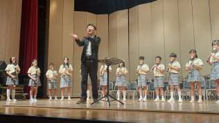 1140620《跨界樂響》5校9團聯合親子音樂會【東信國樂團、森巴鼓團、直笛團、踢踏舞團】+ 特邀【國立台灣戲曲學院國樂團、成功國中管絃樂團與絲竹室內樂團、武崙國小弦樂團、建德國小合唱團】:45